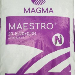 MAESTRO 20-5-20 + 0,3Β 25 κιλά λίπασμα με παρεμποδιστή νιτροποίησης 