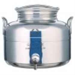 Δοχείο inox sansone (5lt) με βιδωτό καπάκι  