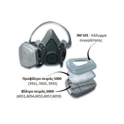 ΚΑΛΥΜΜΑ 3Μ ΣΥΓΚΡΑΤΗΣΗΣ ΠΡΟΦΙΛΤΡΩΝ 501 ΣΕΤ
