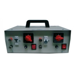 ΜΕΤΑΣΧΗΜΑΤΙΣΤΗΣ ΕΛΑΙΟΡΑΥΔΙΣΤΙΚΟΥ . ΔΙΠΛΟΣ ΓΙΑ ΔΥΟ (2) ΗΛΕΚΤΡΙΚΕΣ ΒΕΡΓΕΣ (ΑΠΟ 220V ΣΕ 12V)