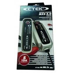 CTEK 5 ΗΛΕΚΤΡΟΝΙΚΟΣ ΦΟΡΤΙΣΤΗΣ - ΣΥΝΤΗΡΗΤΗΣ ΜΠΑΤΑΡΙΑΣ 12V-DC MXS - 5.0 A