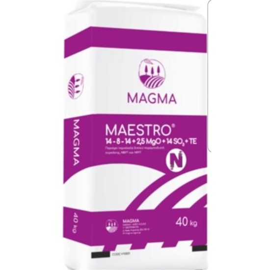 MAESTRO ® 14-8-14 + MgO + SO 3 + B + Zn σακί 40 κιλων