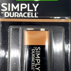 Duracell Simply Αλκαλική Μπαταρία 9V 1τμχ