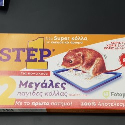 ΚΟΛΛΑ STEP ΜΕΓΑΛΟΥ  ΜΕΓΕΘΟΥΣ  ΓΙΑ ΠΟΝΤΙΚΙΑ (2 ΠΛΑΚΑΚΙΑ (20 Χ11 cm)