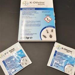 K-othrine  2x25 gr 250 wg  5 gr , ( 2 X 2.5 gr )