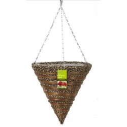 Κρεμαστό Καλάθι Κώνος Sisal Rope 35cm