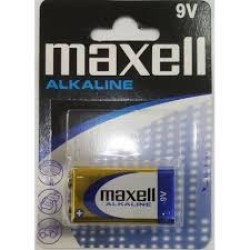 Μπαταρίες Maxell Αλκαλικές  9V