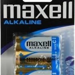 Μπαταρίες Maxell Αλκαλικές Size C